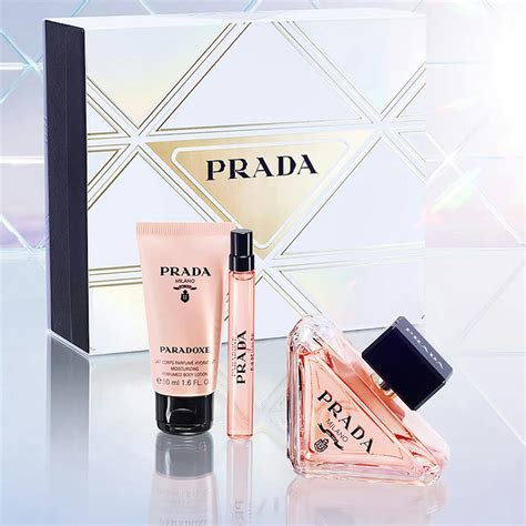 prada fragrance gift set.